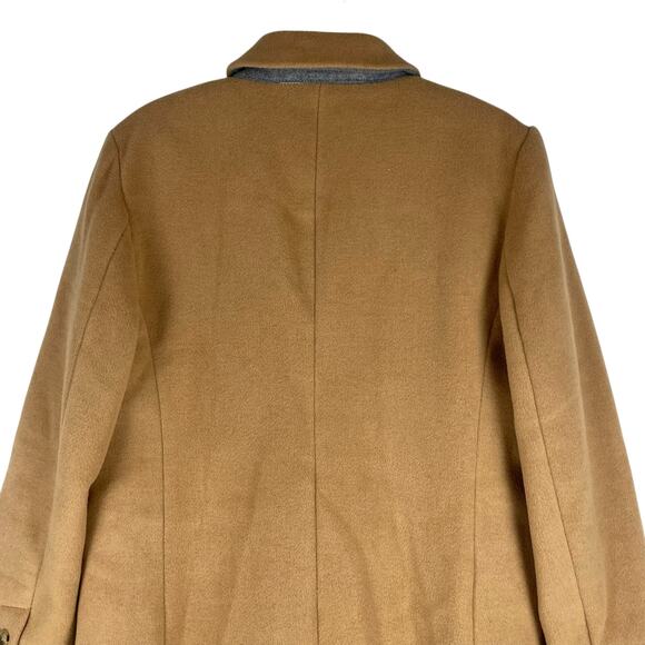 Ann Taylor LOFT Doubleface Double Breasted Coat Camel Size SP - Picture 7 of 9